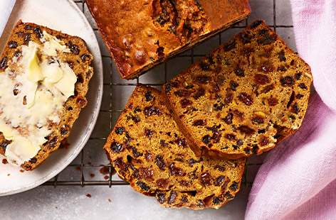 You can't beat a classic tea loaf and this tried-and-tested recipe makes an excellent teatime treat. Serve with butter or without, but definitely with your favourite cuppa.