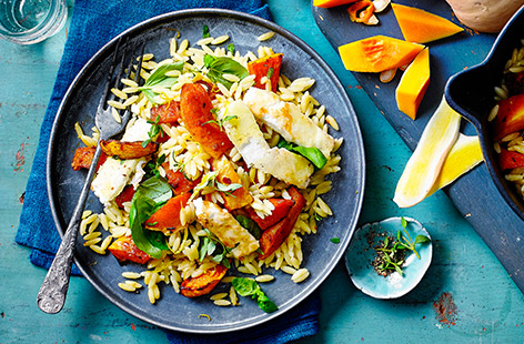 Spicy, seasonal butternut squash is what makes this veggie centrepiece so delicious and comforting