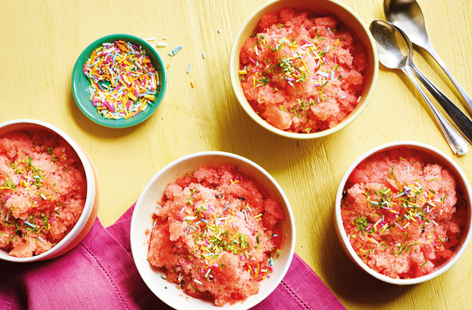 Brighten up snacktime this summer with these colourful watermelon ice cups. Healthy, refreshing and made with just 3 ingredients, the kids will love these.
