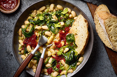 Smoky and punchy, this delicious vegan stew is packed full of protein