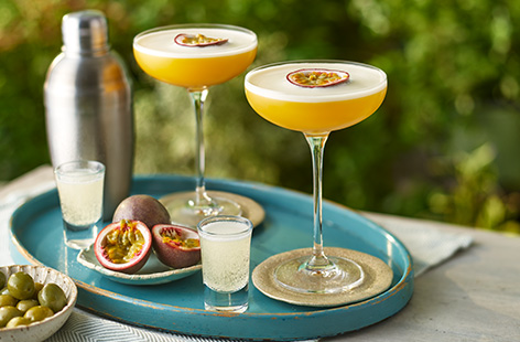 Shake up a classic cocktail at home with this simple passion fruit martini recipe. Gorgeous vanilla vodka balances the tangy fresh passion fruit and pineapple juice wonderfully. This simple recipe for one doesn't take long at all to prepare. Sit back, sip, and enjoy!