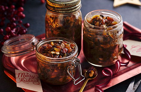 Tesco Finest PX sherry is the real difference maker in this deliciously boozy and fruity mincemeat recipe