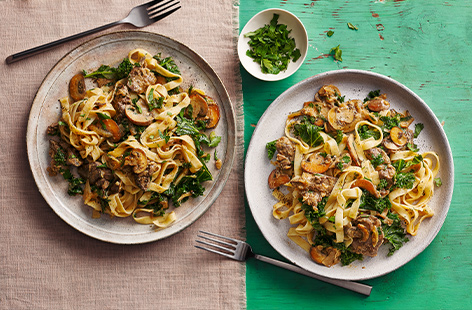 Chicken livers add rich, hearty flavours to this budget-friendly midweek meal