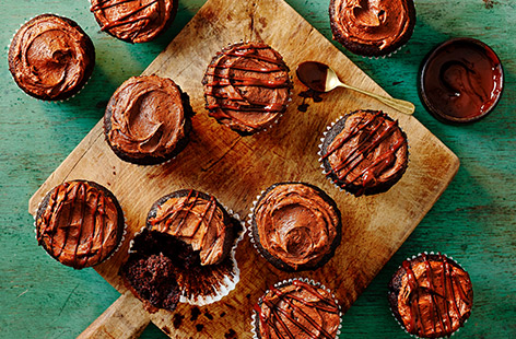 Adiyatu Sambu-Balde's cupcakes have the perfect flavour combination of sweet chocolate and fiery cayenne pepper and the addition of buttermilk makes these super light and fluffy.