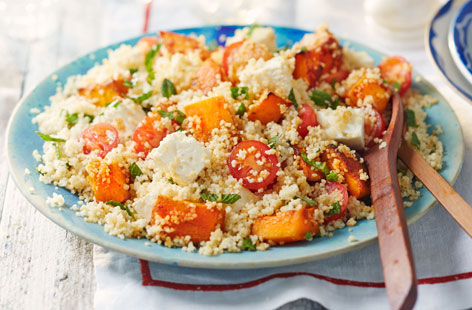 This vegetarian-friendly BBQ delight is packed with butternut squash and feta, and lifted with a delicious piri piri glaze