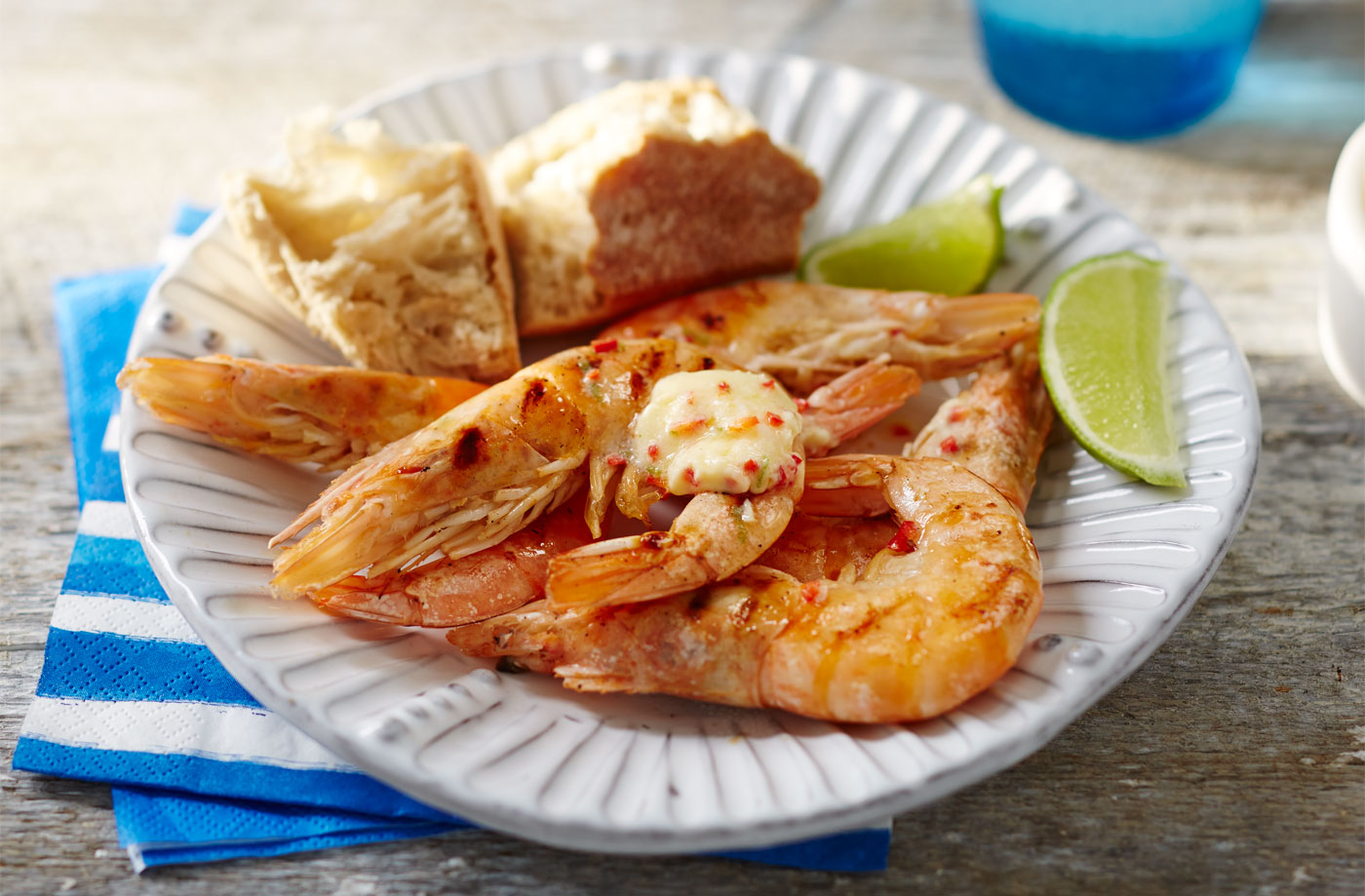 Chilli and lime prawns recipe