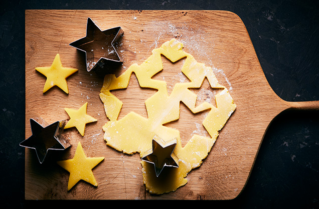 Stamp out the marzipan