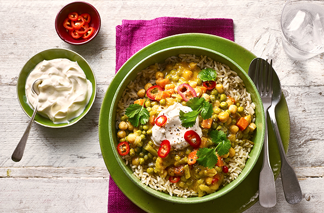 Plant Chef chickpea korma