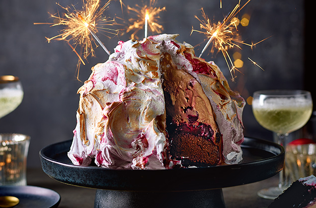 Black Forest baked Alaska