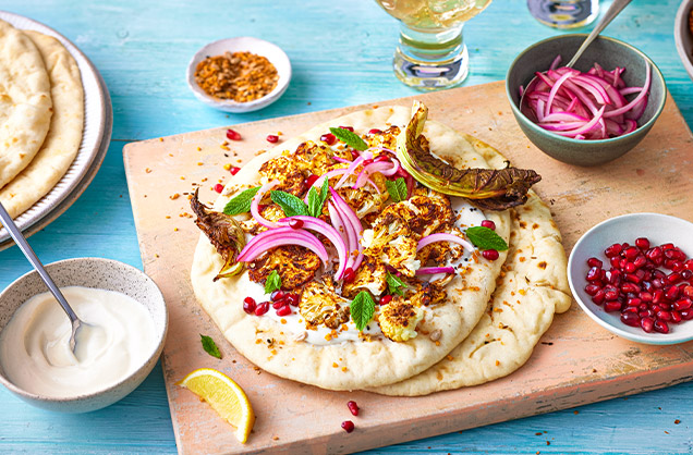 Cauliflower shawarma