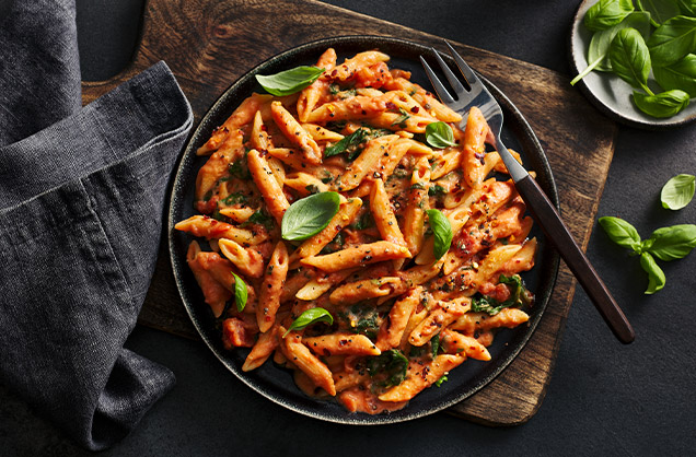 Creamy hidden-bean pasta sauce recipe