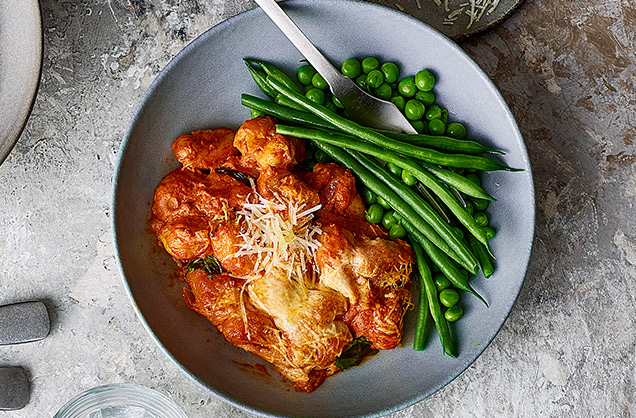 Gnocchi bake with green veg recipe