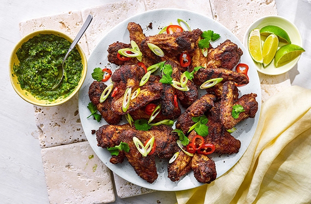 Gunpowder chicken wings recipe