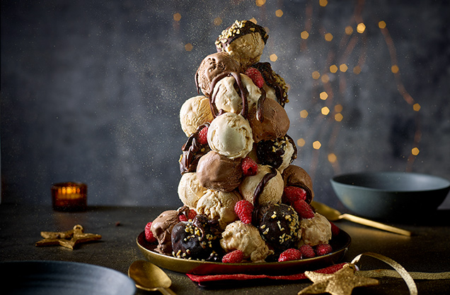 Ice cream tower