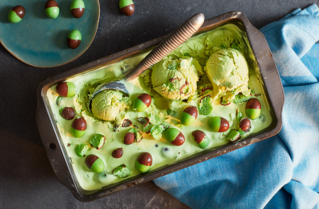 Mini egg mint chocolate ice cream