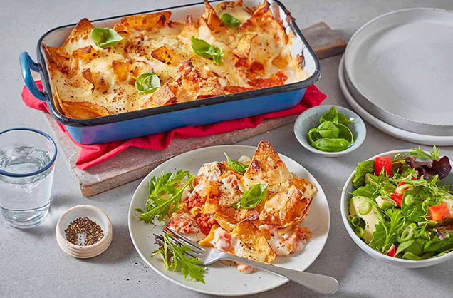 Nacho lasagne