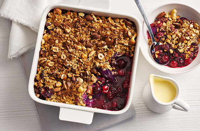 Perfect pear crumble recipes