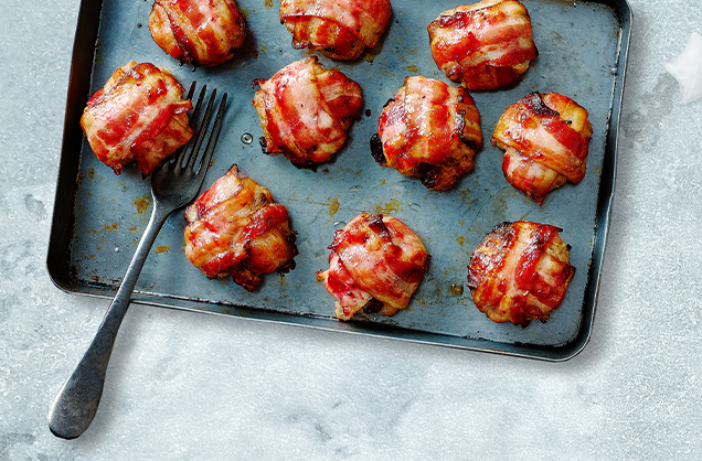 Pigs-in-blanket stuffing balls