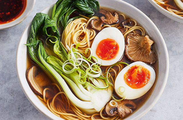 Rolling with ramen