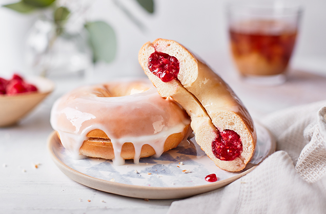Glazed bagel “doughnut”