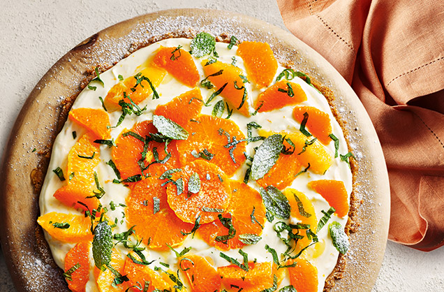 Citrus cheesecake board recipe