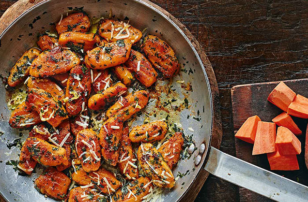 Main: Sweet potato gnocchi