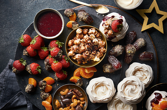 Dessert platter