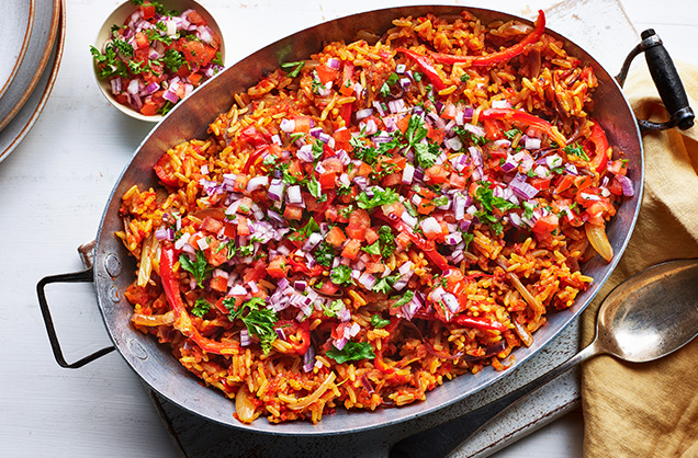 Jollof-inspired rice