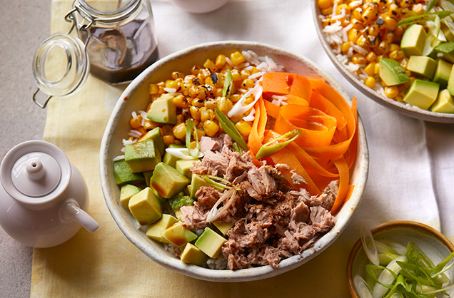 Friday: Tuna poke bowls