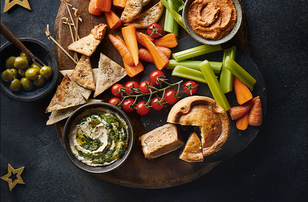Vegan platter