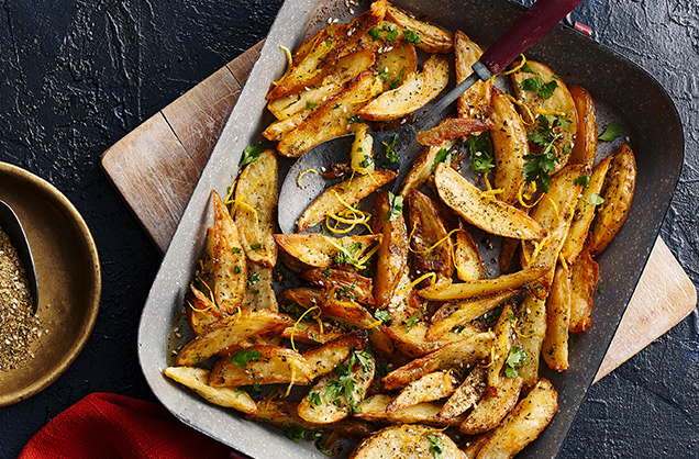 Za’atar potato wedges
