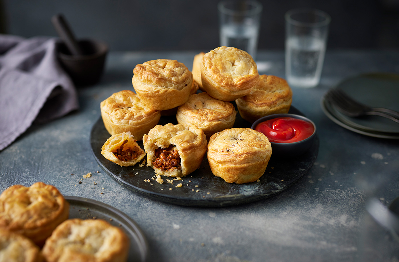 Vegan Aussie party pies recipe
