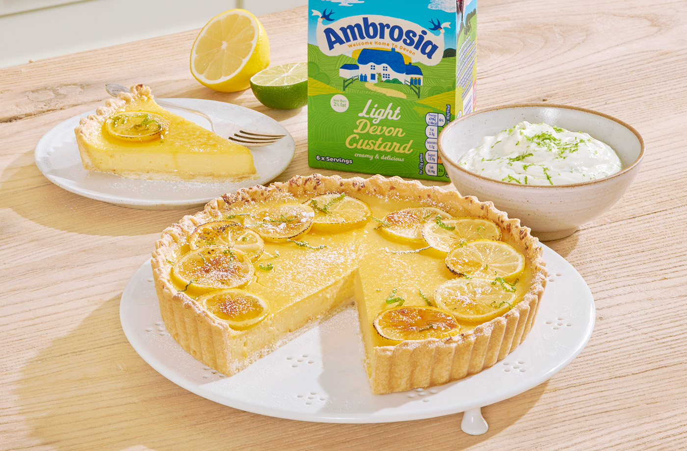 Mia's ‘unmissable’ citrus tart recipe