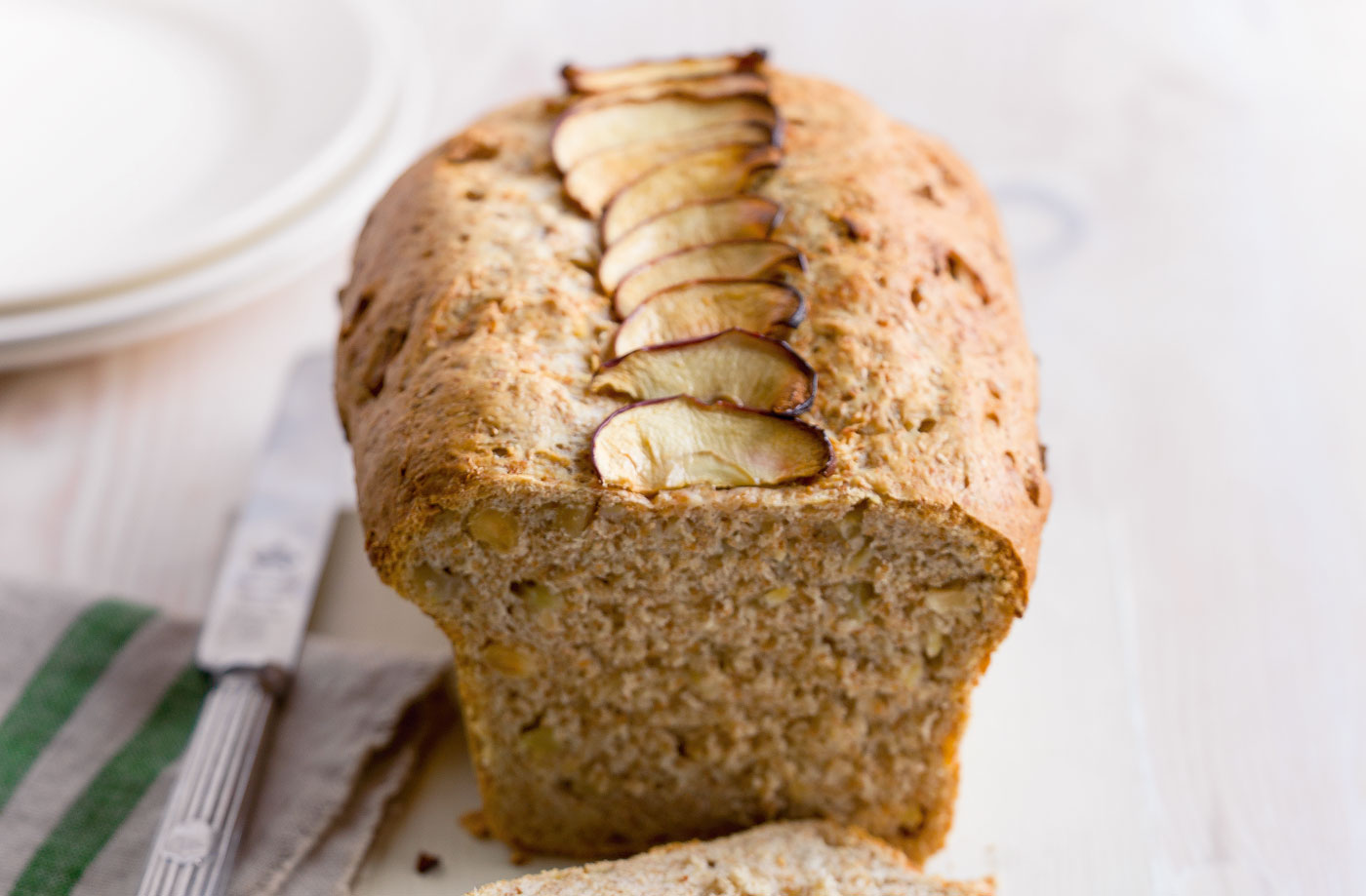 Apple and hazelnut loaf recipe