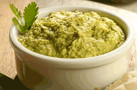 Avocado houmous recipe
