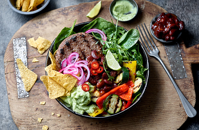 Burger bowl