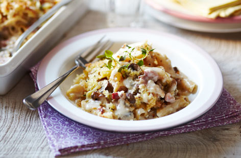 Dairy-free pasta bake recipe