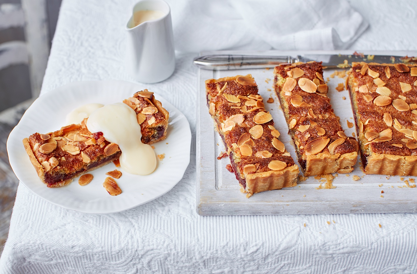 Dairy-free Bakewell tart recipe