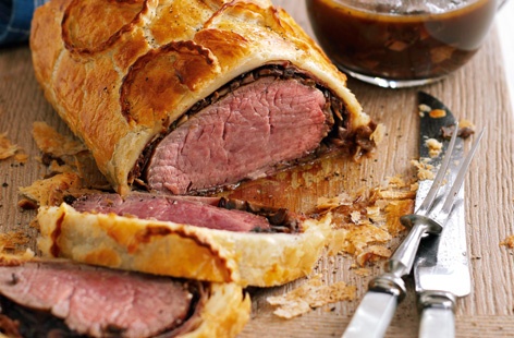 Beef wellington recipe