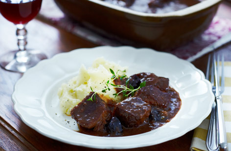 You'll need to plan ahead to make this subtly spiced and slow-cooked beef stew this winter. Beef, honey, ginger, prunes, wine, and time. What's not to like? Serve this dish, guaranteed to warm the cockles, with piles of creamy mashed potato.