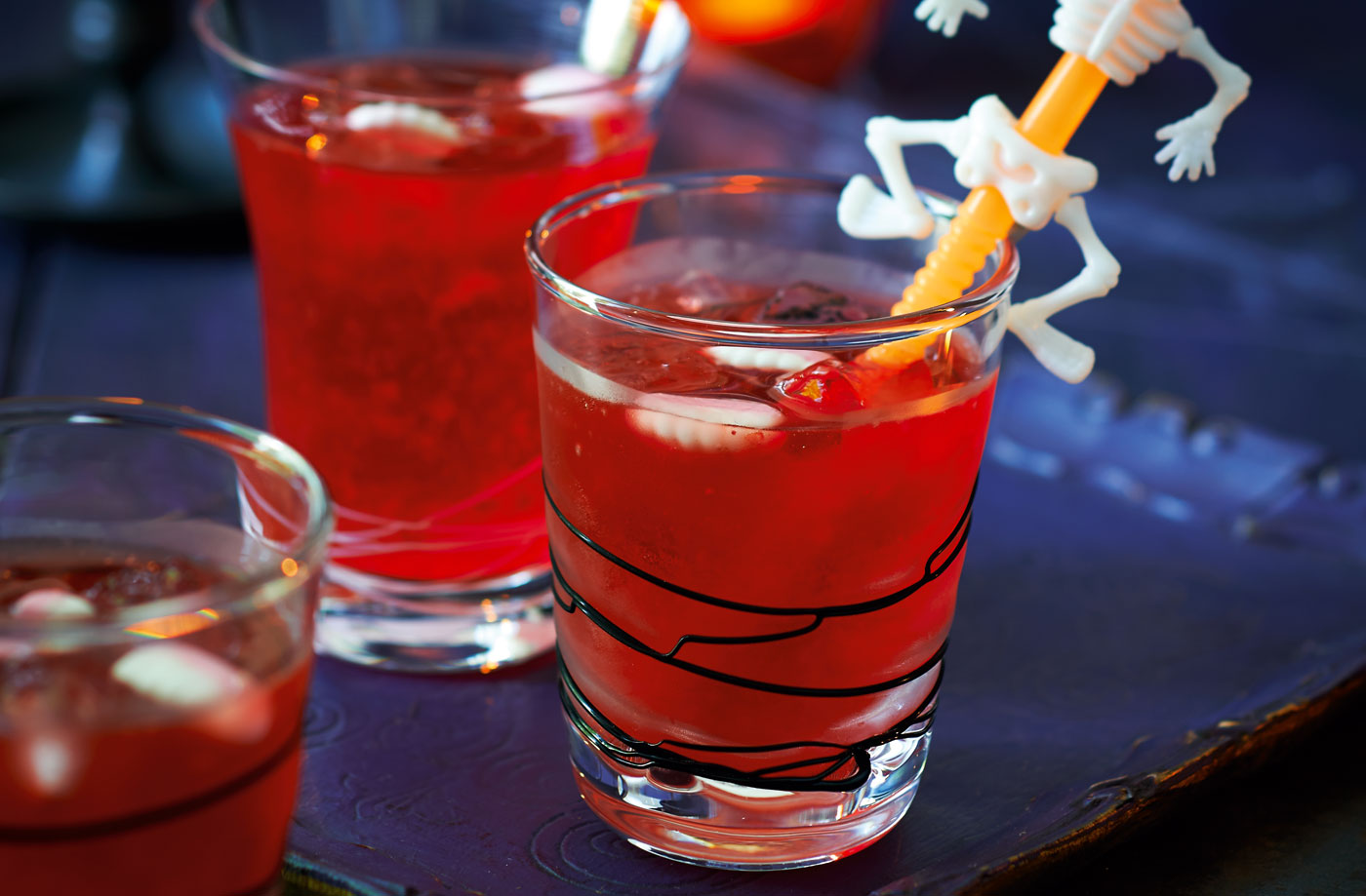 Blood lemonade with floating teeth recipe
