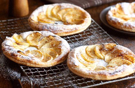 Bramley apple tarts recipe