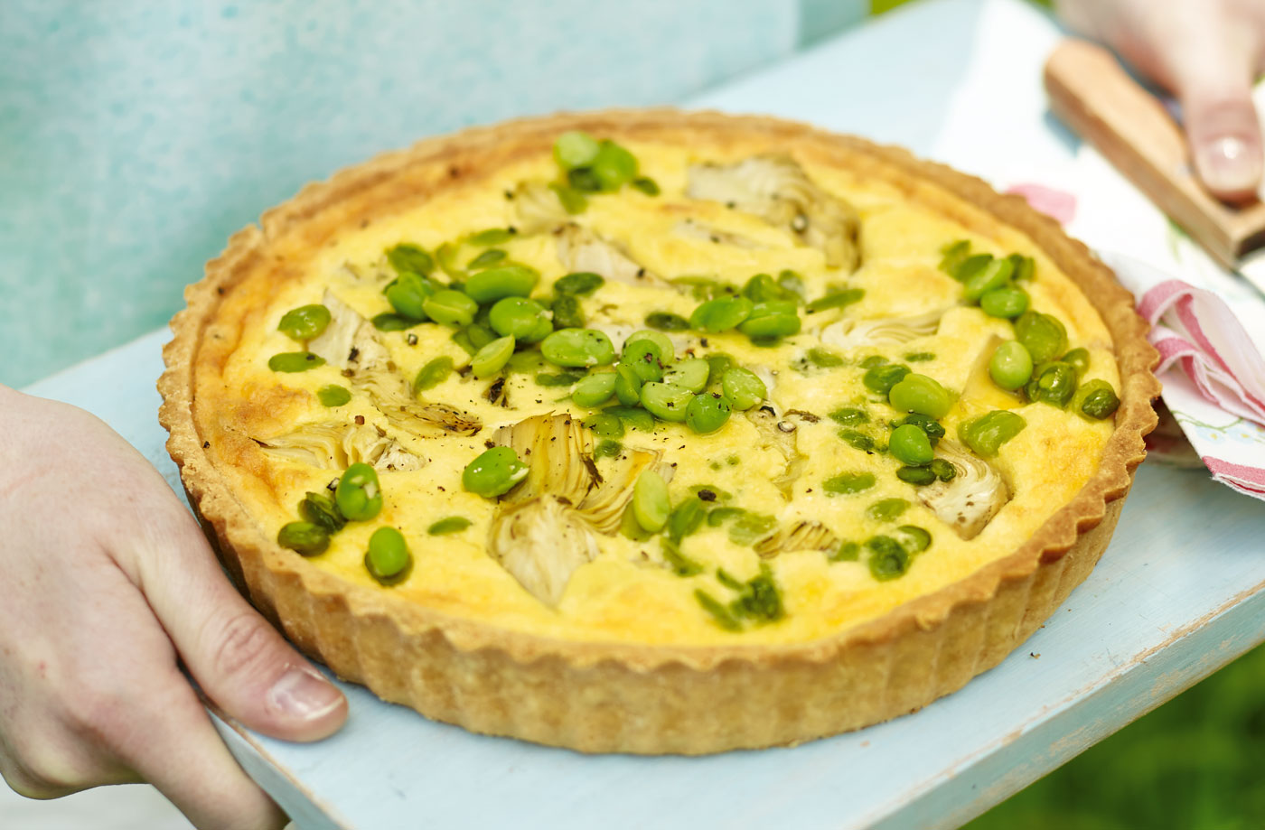 You can’t make pastry if you’ve got warm hands