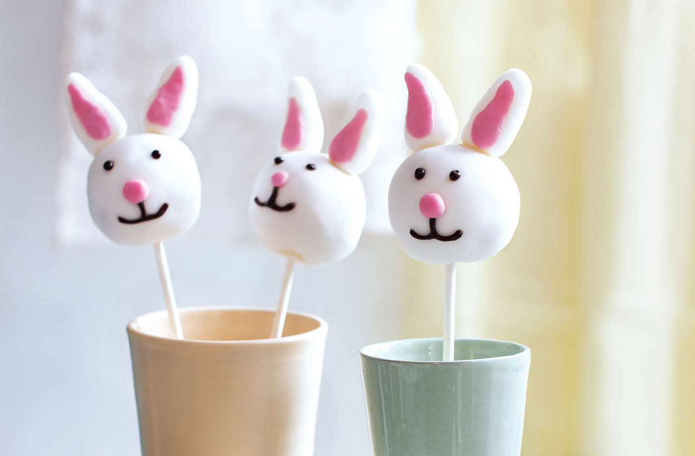 Bunny cake pops recipe