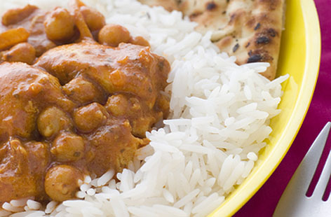 Chicken curry with chickpeas recipe