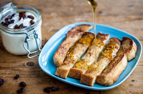 Colin McGurran's cinnamon eggy bread recipe