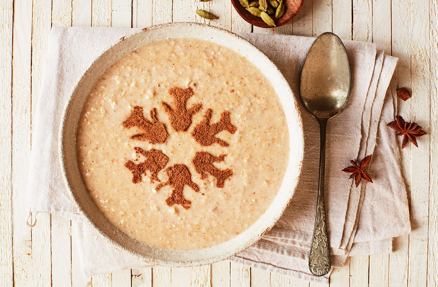 Chai latte porridge recipe