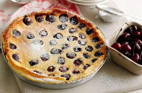 Cherry clafoutis recipe