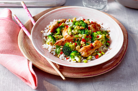If you're looking for a simple stir-fry that you can knock up in under 30 minutes, this chicken and broccoli stir-fry recipe is the perfect go-to