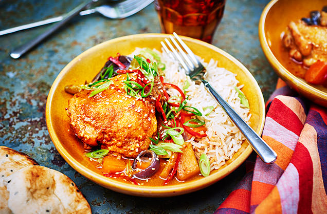 Korean chicken and potato stew recipe